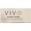 Image 4 : VIVO DARK WALNUT EASEL STUDIO TV STAND
