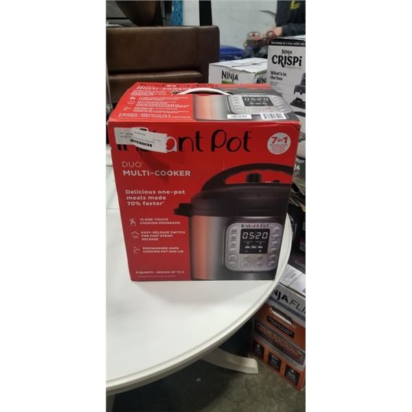 INSTANT POT DUO V5 6QT 7IN1 PRESSURE COOKER - TESTED WORKING, RETAIL $159