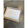 Image 2 : 6 NEW 2PACK SOFT MAGNETIC FRIDGE CALENDAR SETS WITH MARKERS