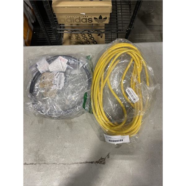 NEW 25FT AND 3FT HEAVY DUTY INDOOR OUTDOOR LIGHTED 3 WIRE EXTENSION CORDS