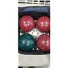 Image 2 : BOCCE BALL SET IN CASE