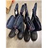 Image 1 : 4 NEW PAIRS GIRLS SIZE 3 WINTER BOOTS