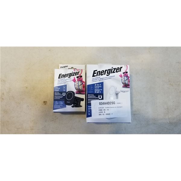 ENERGIZER ULTIMATE MAGNETIC WIRLESS CHARGER 3 IN 1 AND ENERGIZER ULTIMATE MAGNETIC WIRLESS CAR CHARG