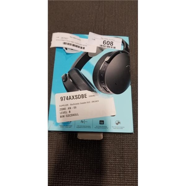 SKULLCANDY HESH ANC OVER-EAR NOISE CANCELLING BLUETOOTH HEADPHONES - TESTED WORKING, RETAIL $149