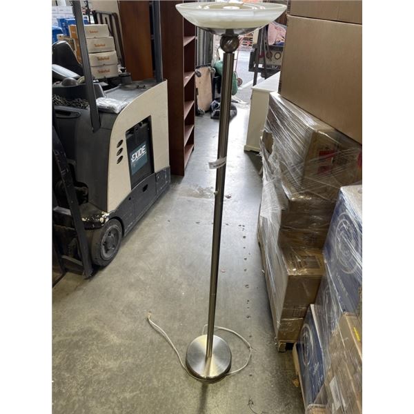 CHROME FLOOR LAMP