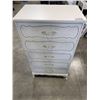 Image 1 : 5 DRAWER FRENCH PROVINCIAL HIGHBOY CHEST