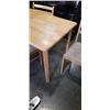 Image 3 : PINE DINETE TABLE WITH 4 CHAIRS