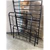Image 2 : BLACK METAL SINGLE SIZE BEDFRAME WITH MATTRESS