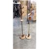 Image 1 : 2 ANTIQUE FLOOR LAMPS