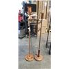 Image 1 : 2 ANTIQUE FLOOR LAMPS