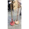 Image 3 : 2 ANTIQUE FLOOR LAMPS