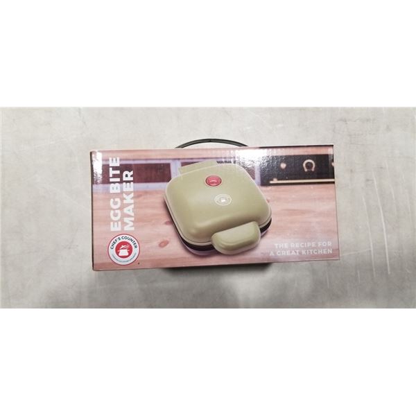 BRAND NEW CHEFS COUNTER EGG BITE MAKER