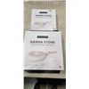 Image 1 : NEW SIENNA STONE SAUTE PAN WITH LID AND PERSONAL FRY PAN