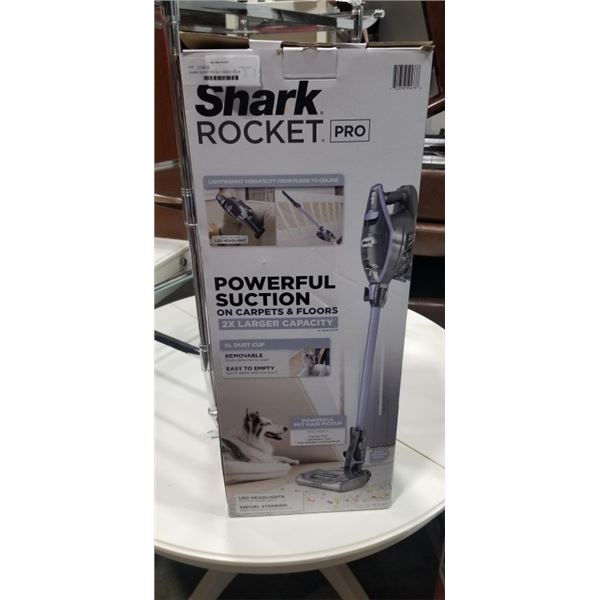 SHARK ROCKET PRO DLX CORDED STICK VACUUM - TESTED WORKING, RETAIL $249