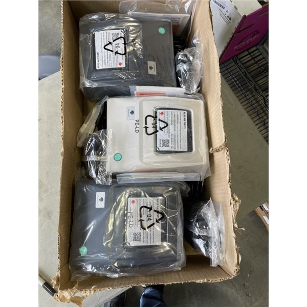 3 NEW PHOMEMO LABEL PINTERS WITH CORDS AND MANUALS