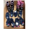 Image 1 : TRAY OF NEW INFANT WINTER BOOTS AND SLIPPERS - 2 SIZE 6 BOOTS, 4  5/6 SLIPPERS