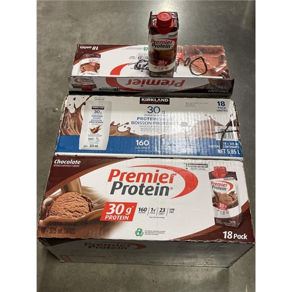 3 CASES OF PROTEIN DRINK BB NOV/26