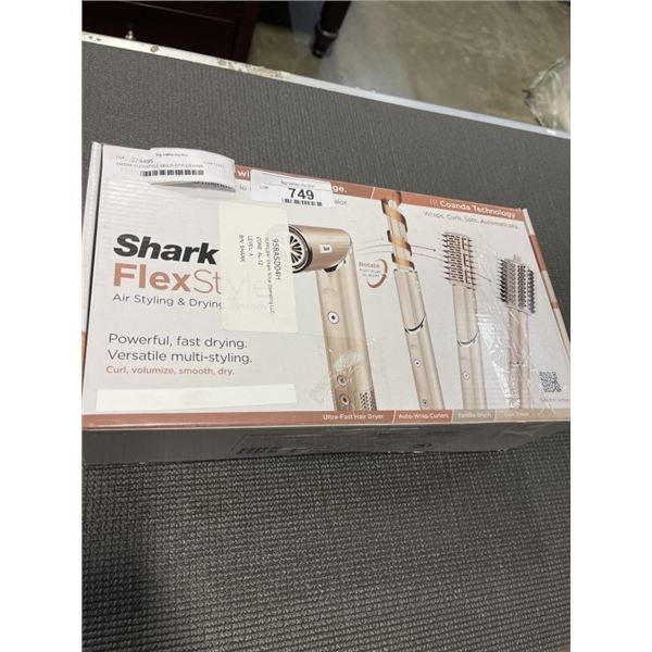 SHARK FLEXSTYLE MULTI-STYLER HAIR STRAIGHTENER - TESTED WORKING, RETAIL $349
