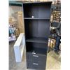 Image 1 : MODERN 2 DRAWER BOOKSHELF