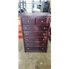 Image 1 : MODERN 7 DRAWER HIGHBOY DRESSER