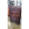 Image 2 : MODERN 7 DRAWER HIGHBOY DRESSER