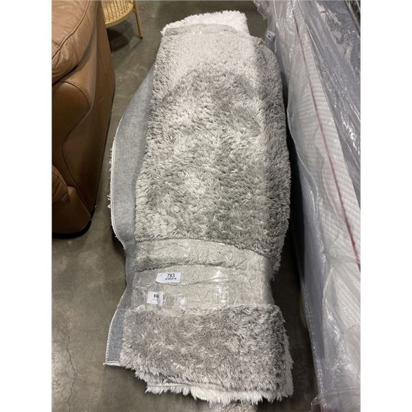 3 SHAG AREA CARPETS, 4X6 5X7