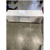 Image 1 : WHITE MEDIA CONSOLE APPROX 64 INCHES