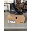 Image 1 : NEW PAIR OF DR. MARTENS AIR WAIR CREWSON BLACK CLASSIC PULL UP  SIZE US MENS 8, LADIES 9
