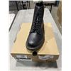 Image 2 : NEW PAIR OF DR. MARTENS AIR WAIR 1460 BLACK NAPPA BOOT SIZE US MENS 9, LADIES 10