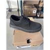 Image 3 : NEW PAIR OF DR. MARTENS AIR WAIR CREWSON LO BLACK BUFFBUCK  SIZE US MENS 7, LADIES 8