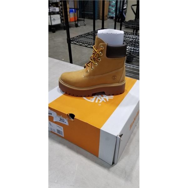 NEW TIMBERLAND TBL HERITAGE PLATFORM 6 IN WATERPROOF BOOT WHEAT NUBUCK SIZE WOMENS  8
