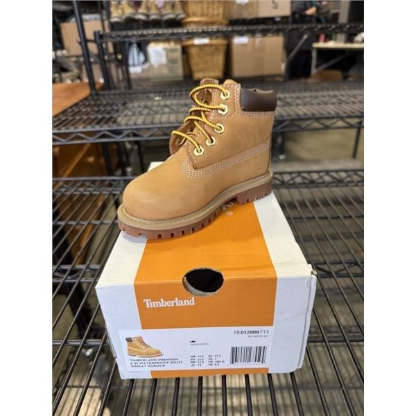 NEW TIMBERLAND PREMIUM 6 INCH WATERPROOF TODDLER BOOT - SIZE 8