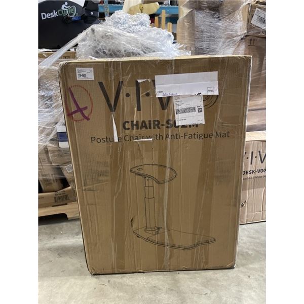 VIVO POSTURE CHAIR WITH ANTI FATIGUE MATT