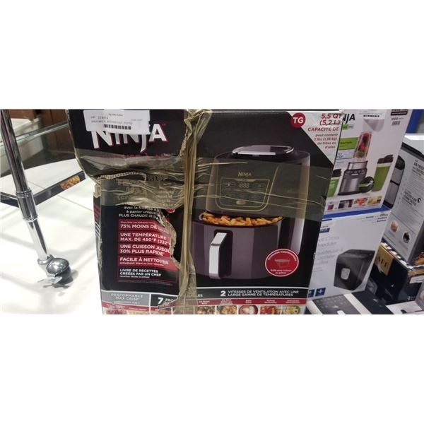 NINJA MAX XL AIR FRYER 5.5QT - TESTED WORKING, RETAIL $249
