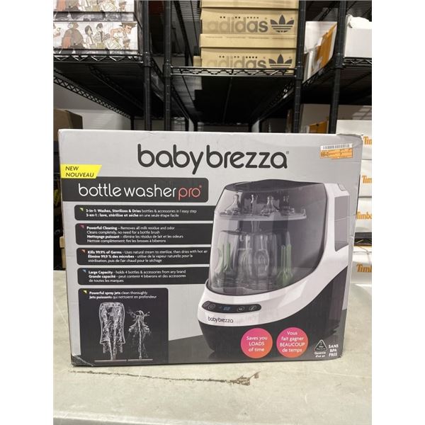 BABY BREZZA BOTTLE WASHER PRO BABY BOTTLE STERILIZER AND DRYER - TESTED WORKING, RETAIL $399