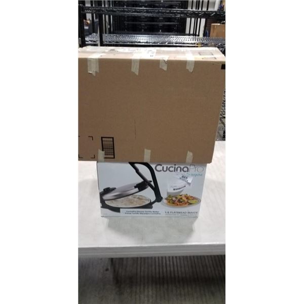 2 CUCINA PRO TORTILLA AND FLATBREAD MAKERS