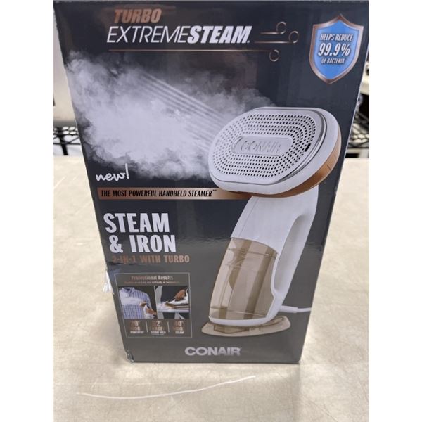 CONAIR 2 IN 1 STEAMER AND IRON
