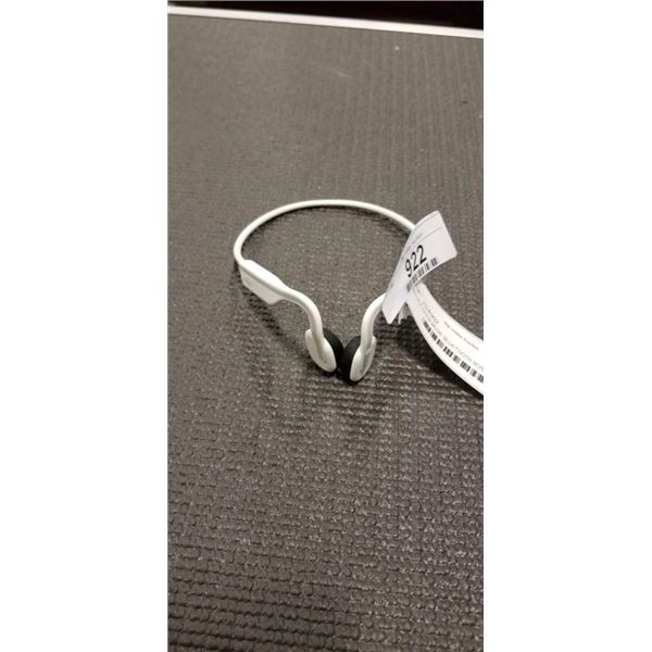 SHOKZ OPEN MOVE BLUETOOTH BONE CONDUCTION HEADPHONES - TESTED WORKING, RETAIL $99