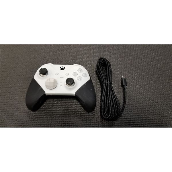 XBOX ELITE V2 CORE WHITE WIRELESS CONTROLLER - TESTED WORKING, RETAIL $159