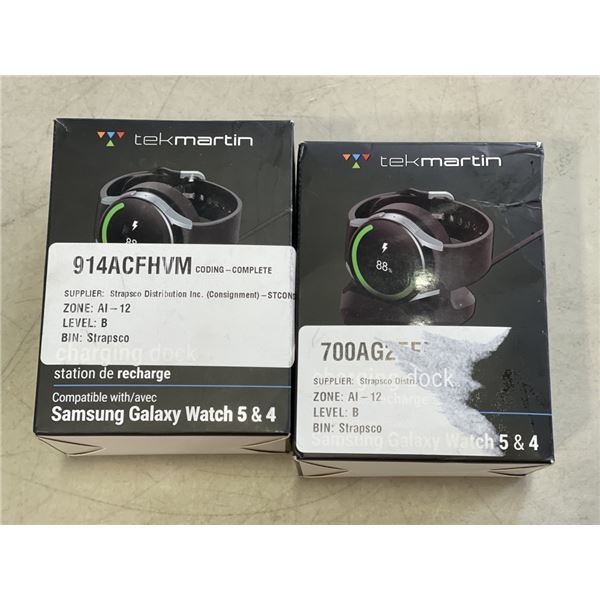 2 TECKMARTIN SAMSUNG GALAXY WATCH 5 CHARGING DOCKS
