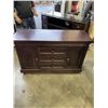 Image 1 : ESPRESSO FINISH SERVING CABINET