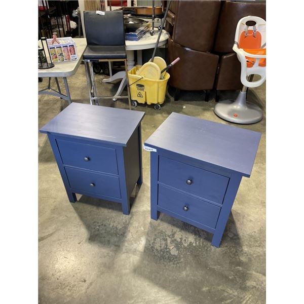 PAIR OF IKEA HEMNES NIGHT STANDS