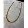 Image 2 : NEW 18K GOLD PLATED 8.0MM CUBAN LINK NECKLACE, 24" LONG