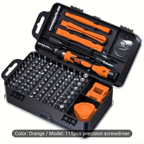NEW PRECISION SCREWDRIVER SET 115PCS