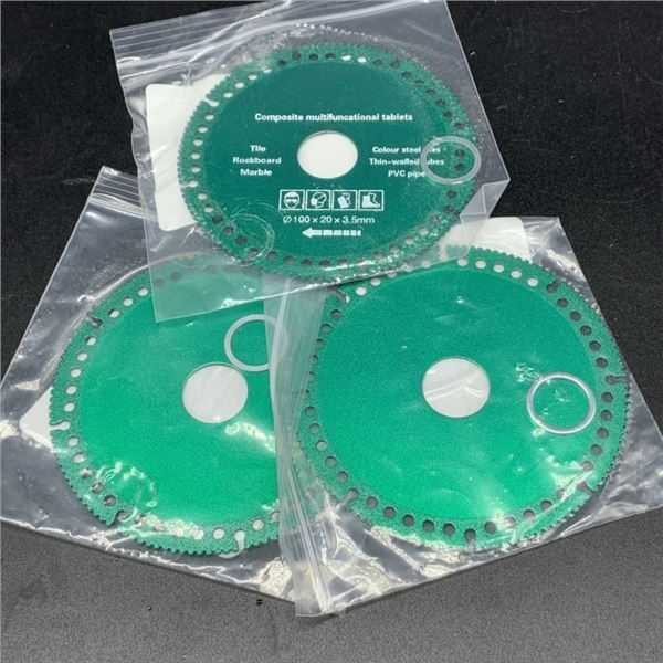 3 NEW UNBREAKABLE DISC: CUT THROUGH ANYTHING IN SECONDS WITH DIAMOND CUTTING WHEELS FOR SMOOTH CUTS