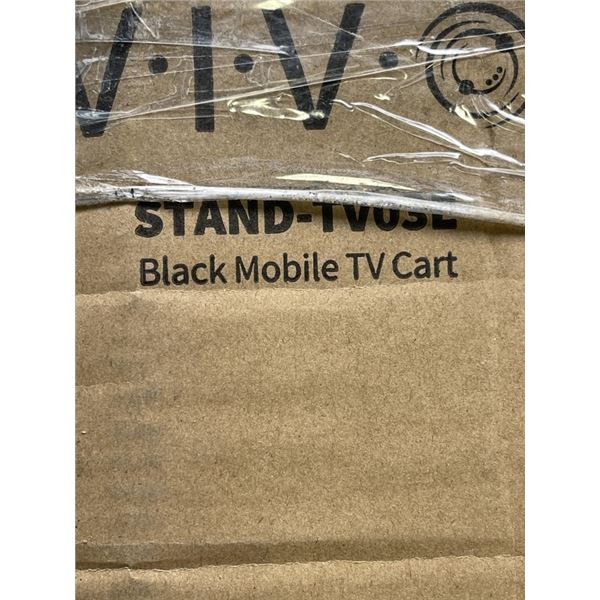 VIVO BLACK MOBILE TV CART