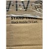 Image 1 : VIVO BLACK MOBILE TV CART