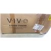Image 1 : VIVO BLACK HEAVY DUTY STUDIO TV CART WITH WOODEN SHELF