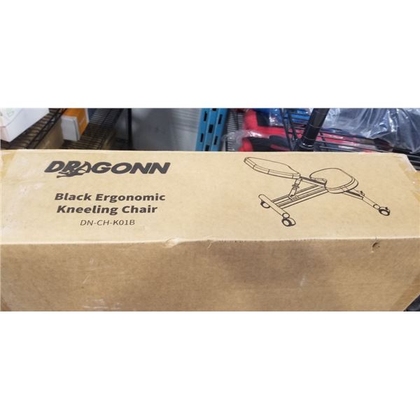 DRAGONN BLACK ERGONOMIC KNEELING CHAIR