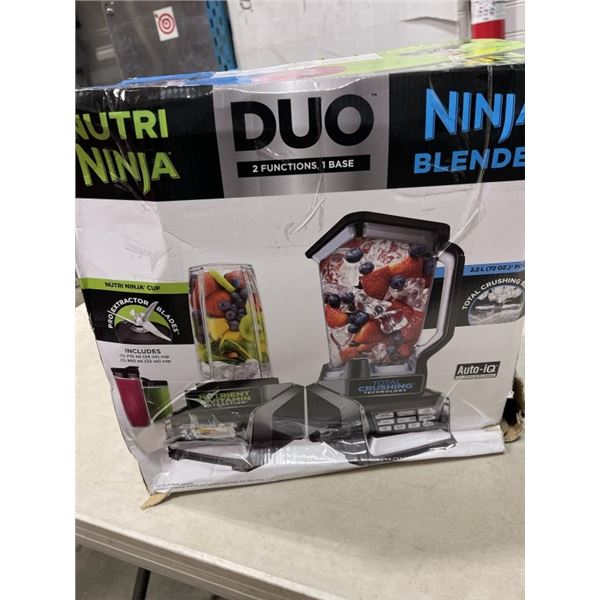 NINJA NUTRI NINJA DUO AUTO-IQ 1300W STAND BLENDER W/ CUPS - TESTED WORKING, RETAIL $299